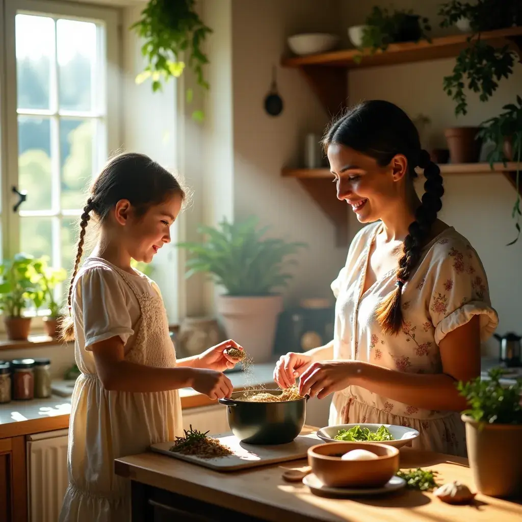 Magyar érrendszeri egészség tea, friss gyógynövényekkel.